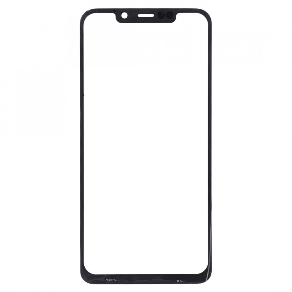 Front Screen Outer Glass Lens for Motorola One Power (P30 Note)(Black) Other Replacement Parts Motorola One Power (P30 Note)